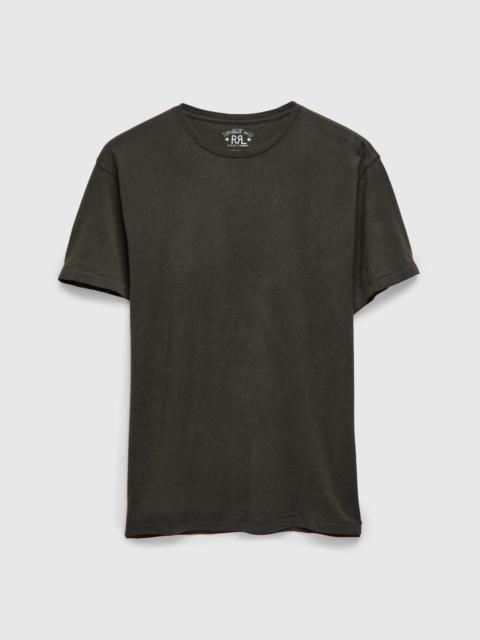 Vintage Knit T-Shirt in Faded Black