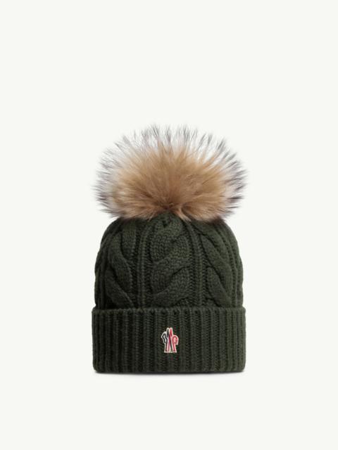 Wool & Cashmere Beanie with Pom Pom