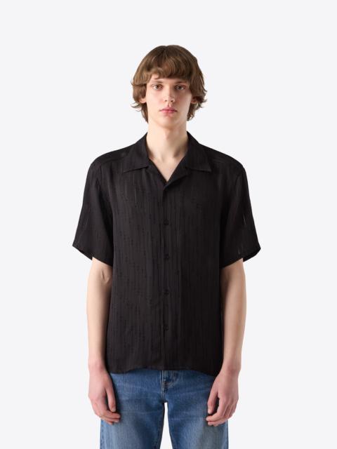 SHIRT 55 BLACK JACQUARD