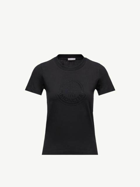 Crystal Logo Cotton T-Shirt