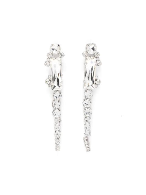 Jastrit rhinestone drop earrings