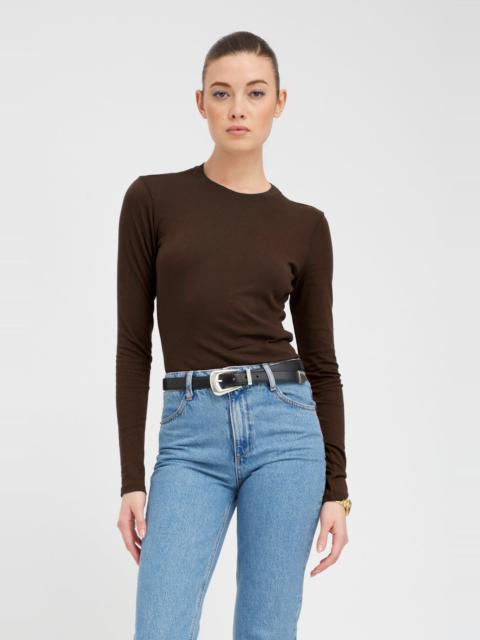 AMERICANO COTTON LONG SLEEVE BABY TEE