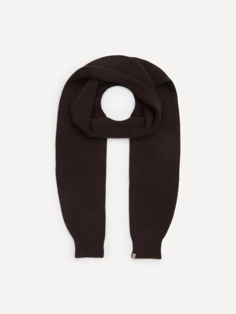 Brown Moix Topo Wool Cuff Sleeve Scarf