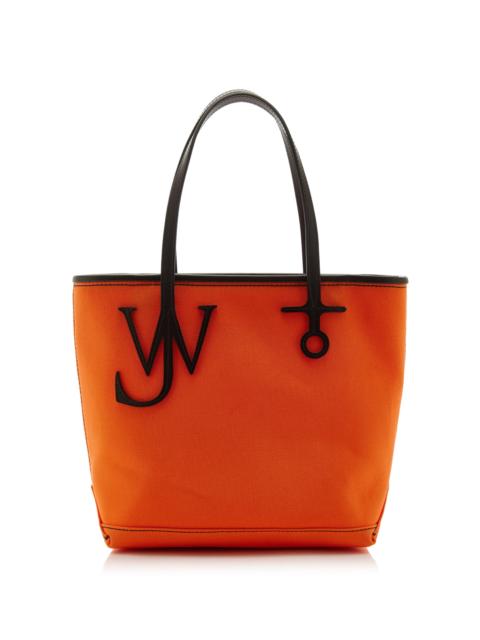 Small Anchor Canvas Tote Bag orange