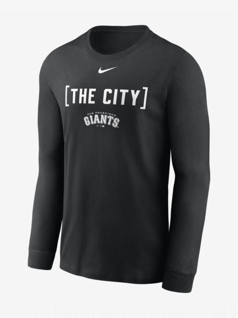 San Francisco Giants Fashion Men's Nike MLB Long-Sleeve T-Shirt