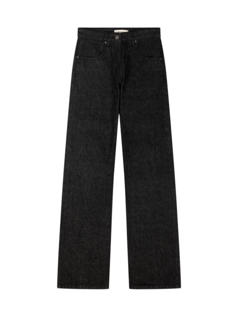 LEAN JEAN RAW BLACK
