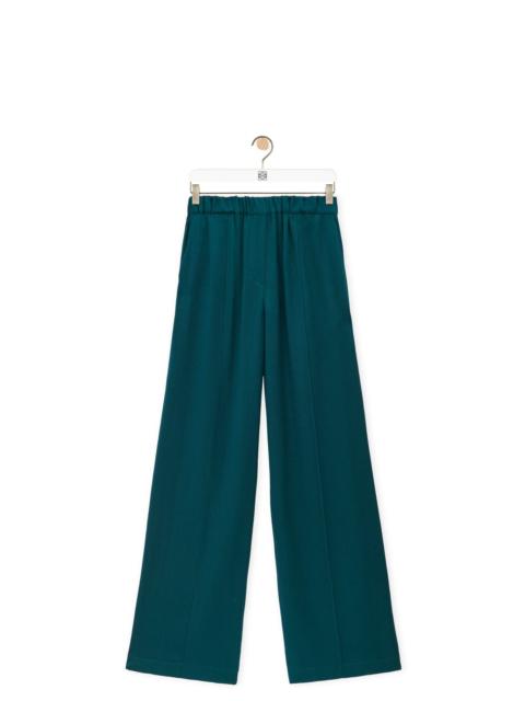 Pyjama trousers in silk