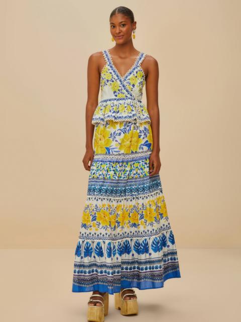 Off-White Zuli Low Rise Maxi Skirt