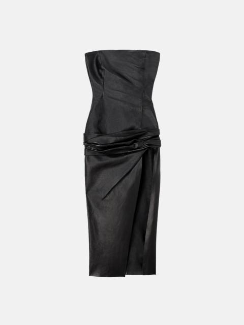 MIDI DRESS BLACK