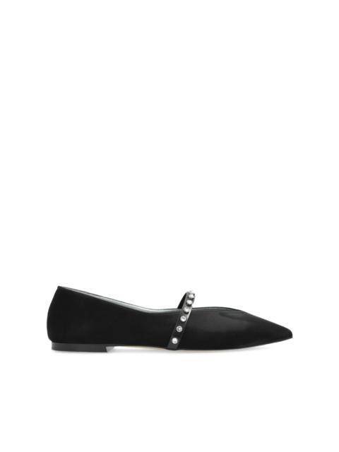 stud-detailing ballet flats