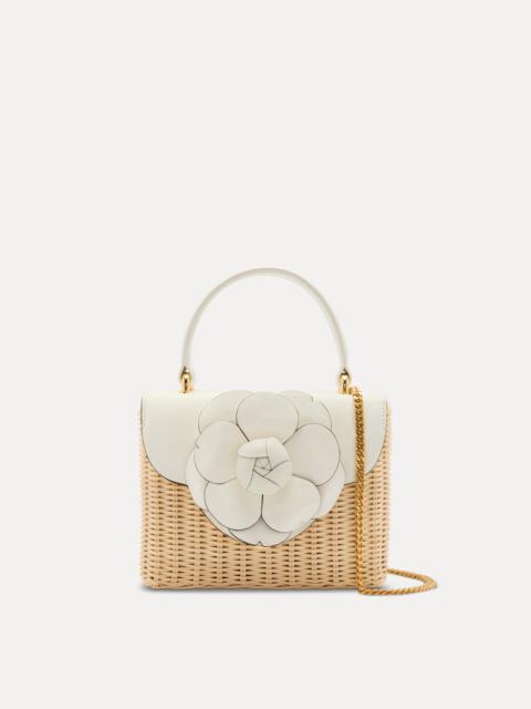 WICKER MINI TRO BAG