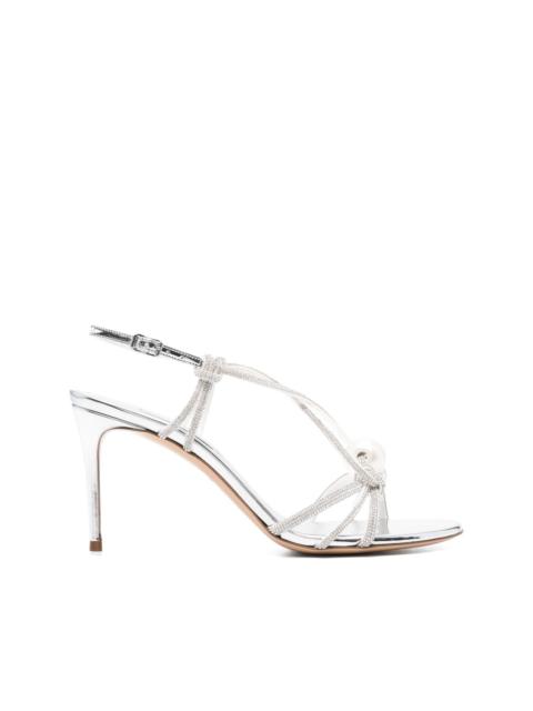 80mm crystal-embellished sandals