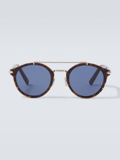 DiorBlackSuit R7U round sunglasses