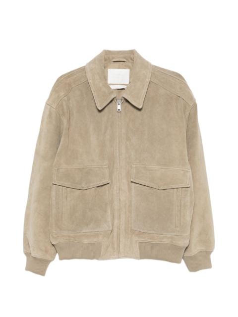Vivienne collared patch-pocket jacket