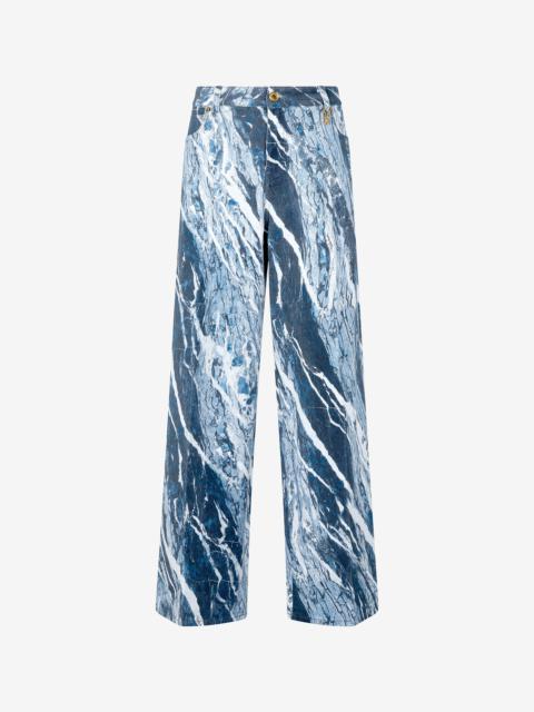 Rubane Print Jeans