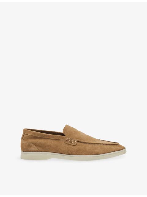 Slip-On Suede Loafers