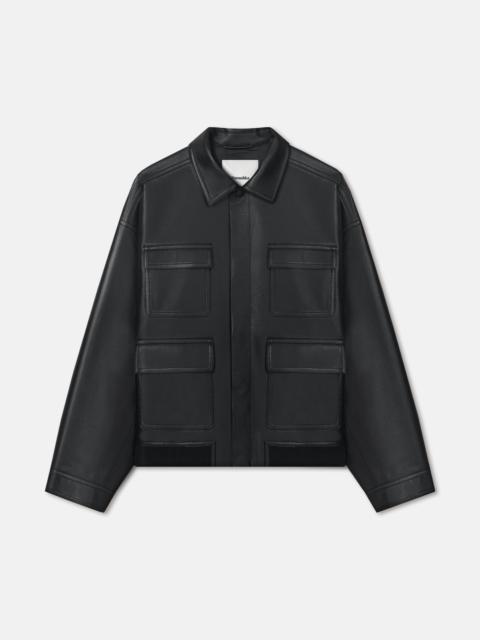 Regenerated Leather Jacket