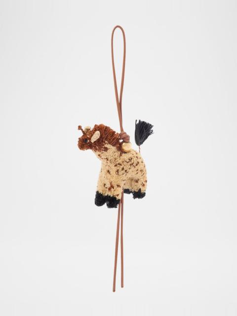 Giraffe Charm in Raffia