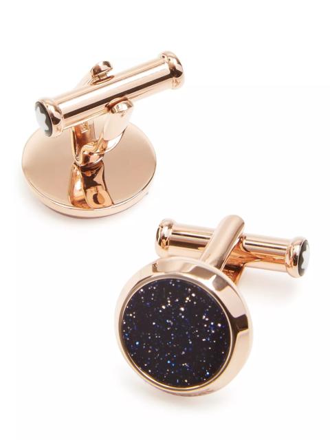 Meisterstück Goldstone Round Cufflinks