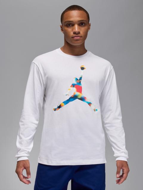 Jordan Flight Men's Long-Sleeve Crewneck T-Shirt