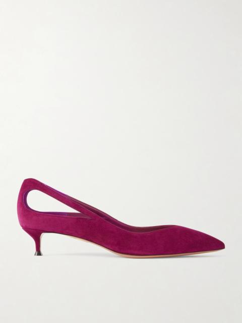 Sheeva 30 Cut-out Suede Pumps