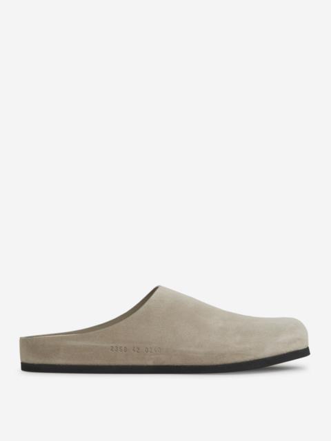 Common Projects SUEDE LEATHER CLOGS | REVERSIBLE