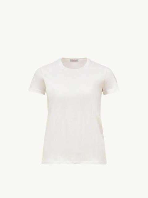 Logo Patch Cotton Jersey T-Shirt