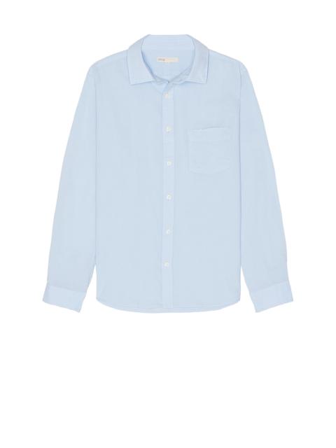 Garment Dye Cotton Voile Shirt