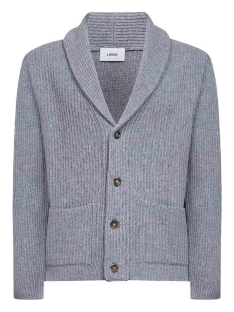 shawl-collar cardigan