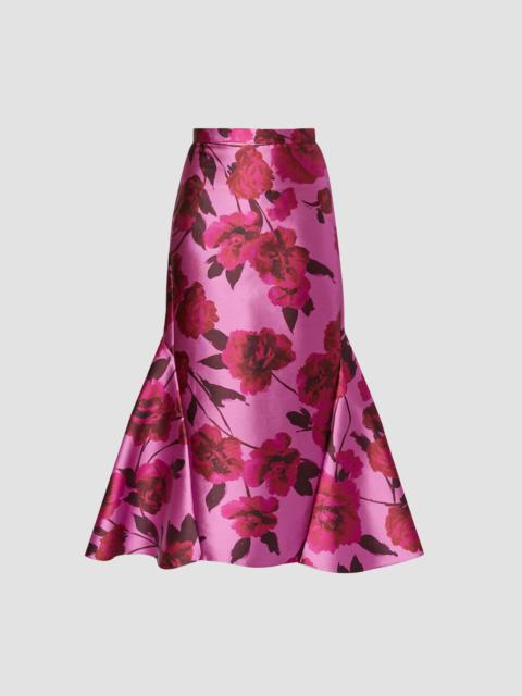 PENCIL FIT-FLARE SKIRT