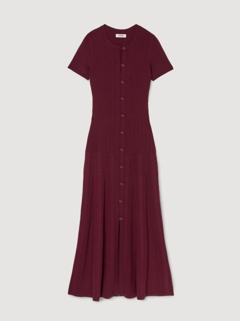 KNIT MAXI DRESS