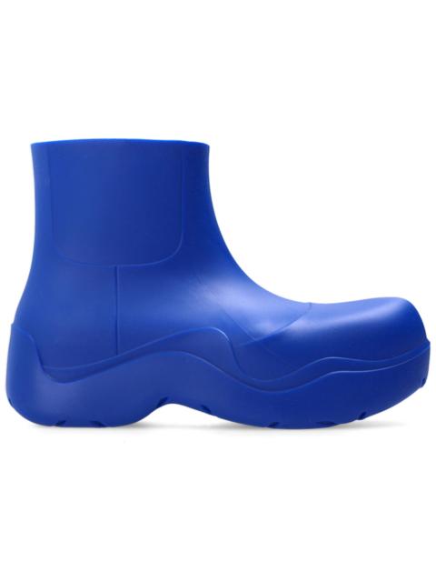 Bottega Veneta Puddle Ankle Boot Cobalt