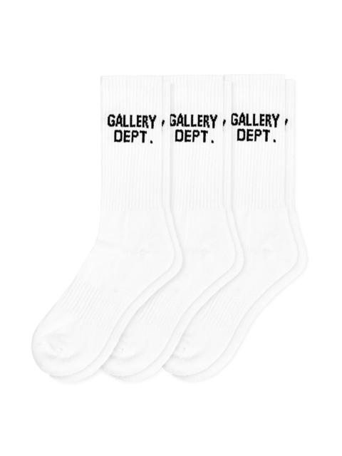 CLEAN WHITE SOCKS - SET OF 3