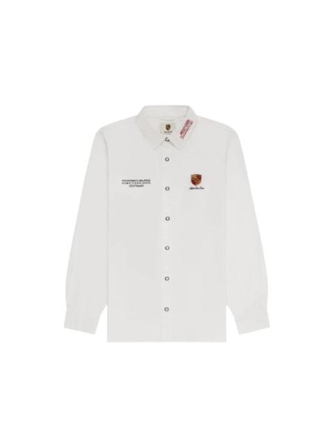 Aime Leon Dore x Porsche 993 Turbo Mechanic Shirt Bright White