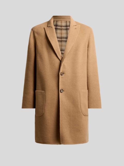 REVERSIBLE WOOL-BLEND COAT