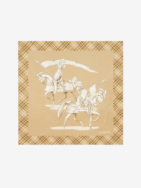 Archive Knight Silk Scarf