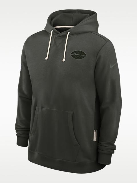 New York Jets Rivalries Collection Sideline Men's Nike Dri-FIT NFL Pullover Hoodie