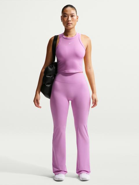 Nike Zenvy Women's High-Waisted Flared Leggings with No Front Seam