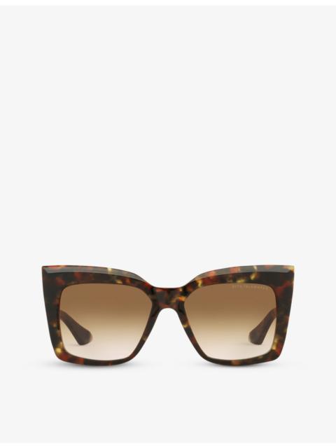 DTS704-A-01-Z Telemaker square-frame acetate sunglasses