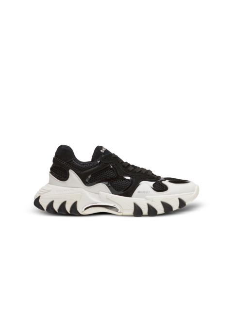 B-East trainer in leather, suede and mesh
