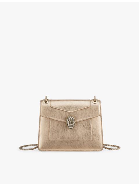 Serpenti Forever Day-to-Night small leather shoulder bag