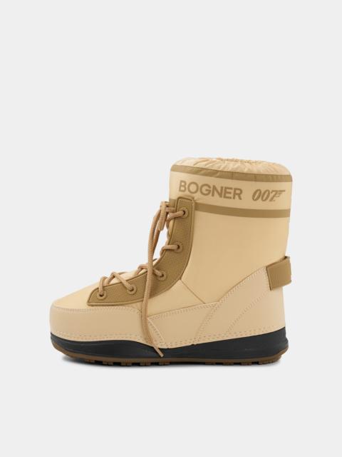 Snow boots La Plagne 007 in Beige