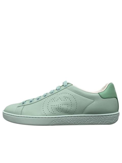 (WMNS) Gucci Ace 'Interlocking G - Water Green' 598527-AYO70-3961