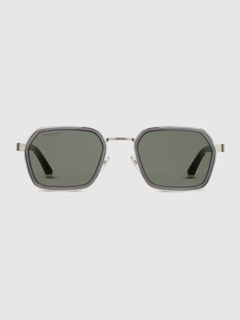 Square frame sunglasses
