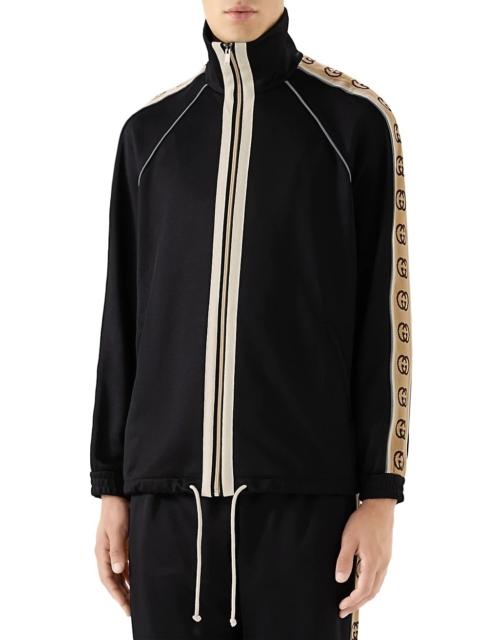 Oversized Technical Jersey Jacket