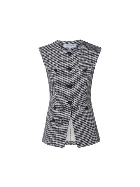 TAMARA TWEED VEST