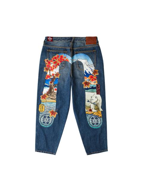 EVISU X MOOSE KNUCKLES Ukiyo-e Jeans