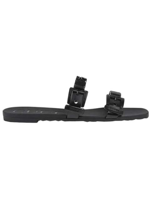 Women's rubber slide sandal