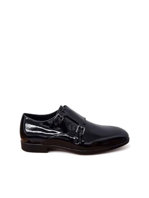 buckled formal monk shoes