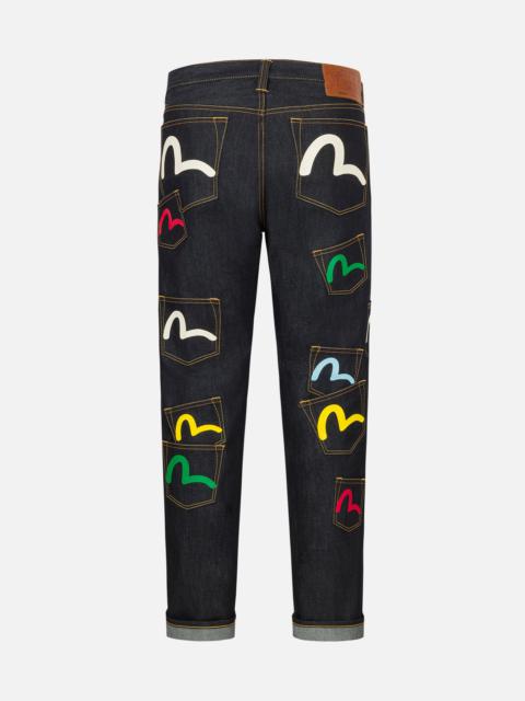 Multi-Pocket Baggy-Fit Jeans #2000